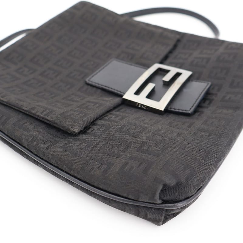 Fendi Zucchino Messenger Shoulder Bag 8 Bt075 — view 6