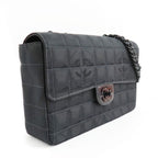 Chanel Vintage New Travel Line All Black Chain Shoulder Bag — view 4