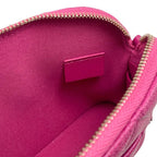 Chanel Shoulder Bag Classic Chain Clutch Quilted Caviar Leather Pink — view 8