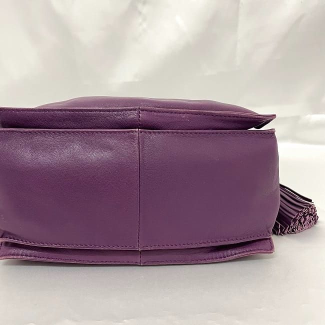 Loewe Shoulder Bag Flamenco Purple 2-Way Nappa Leather — view 6