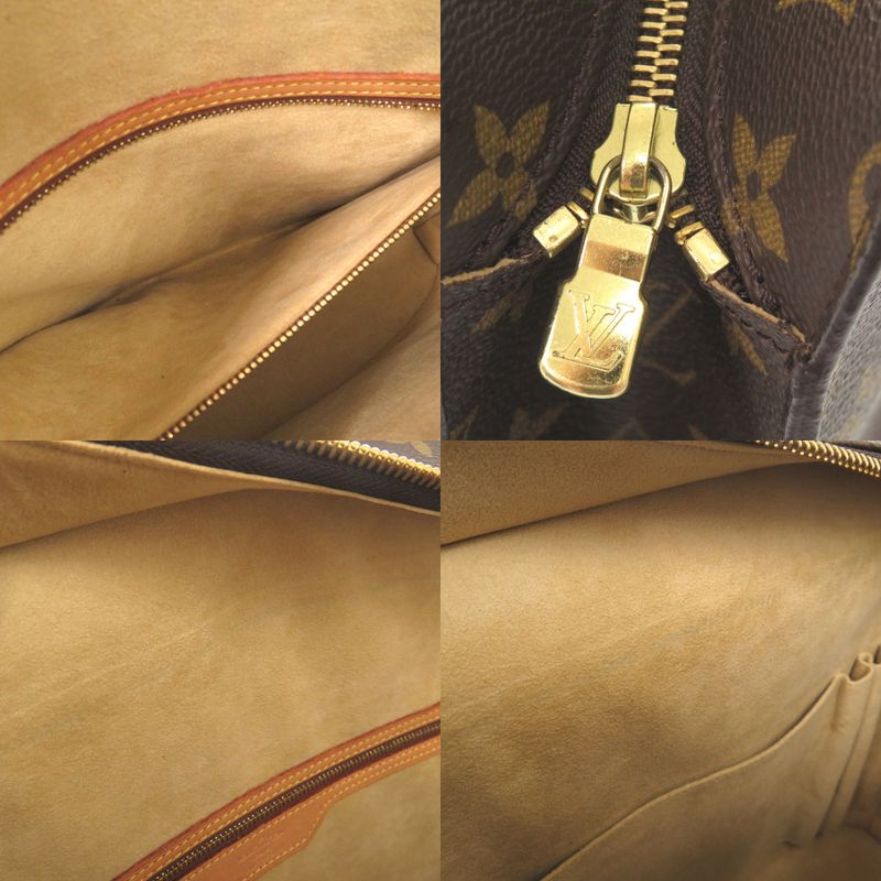 Louis Vuitton Babylon Monogram Brown Tote Bag 0502 — view 8