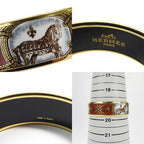 Hermes Emile Bangle Bracelet Accessories Jewelry Small Carriage — view 6