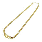 Christian Dior GP Rhinestone Necklace Gold — view 2