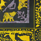 Hermes Scarf Early America Vintage Silk Black — view 6