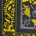 Hermes Scarf Early America Vintage Silk Black — view 7