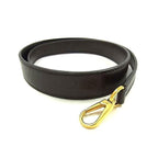 Louis Vuitton Leather Shoulder Strap For Bag Brown