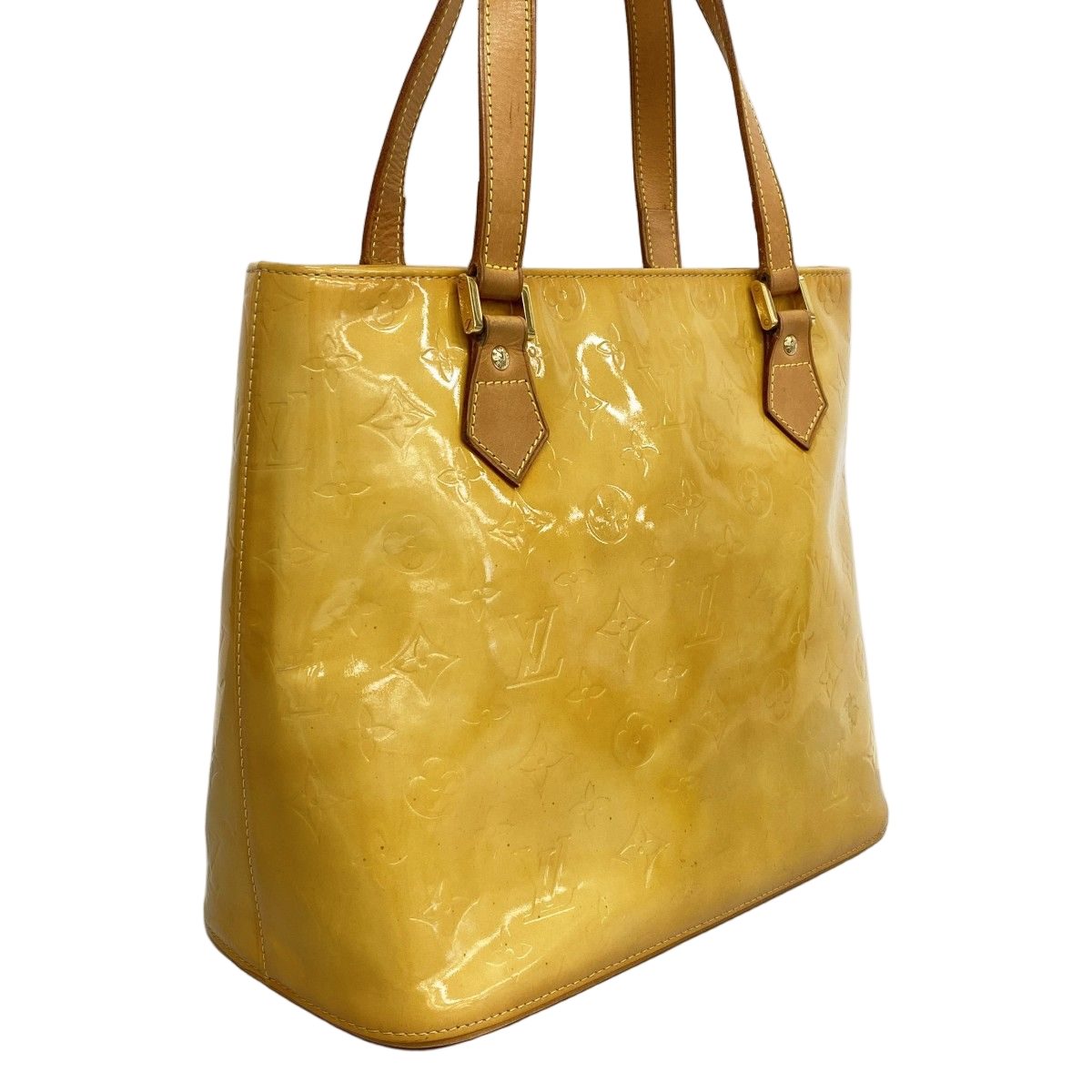 Louis Vuitton Tote Vernis Houston Beige — view 2