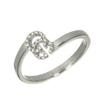 Gucci GG Running Ring Diamond 18k WG White Gold