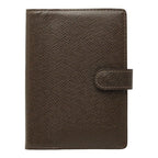 Louis Vuitton Taiga Agenda PM Notebook Cover Grizzly Brown Leather