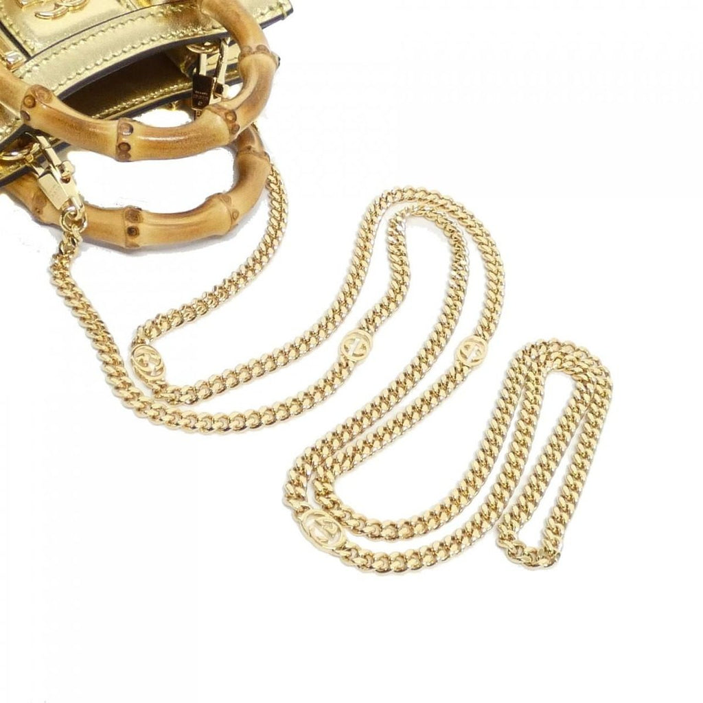 Gucci Diana Bag Handbag Gold — view 7
