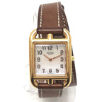 Hermes Watch 18k Pink Gold Cape Cod Double Tour