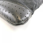 Gucci Shoulder Bag Leather Canvas — view 3