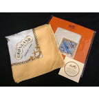 Hermes Scarf Carre 90 Gronland Greenland Eskimo Dog Sled Beige Multicolor — view 8