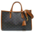 Celine Mini Horizontal Hippo Handbag 2-Way Triomphe Canvas