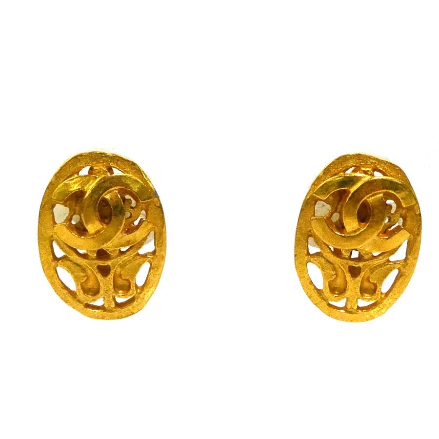 Chanel Earrings CC Logo