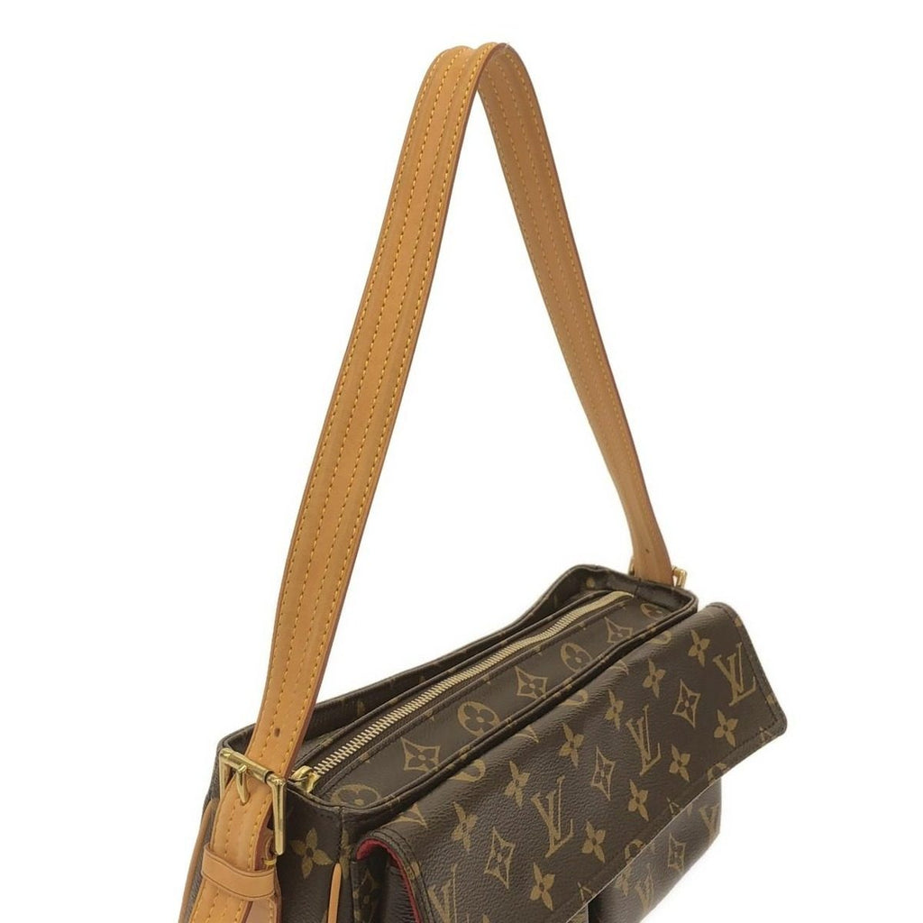 Louis Vuitton Monogram Viva-Cite MM Shoulder Bag — view 5