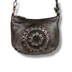 Bottega Veneta Intrecciato Leather Pouch Mini Handbag 2-Way Bronze — view 4