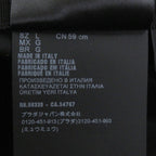 Prada 2 Hc350 re-nylon Triangle Logo Plate Bucket Hat Black — view 8