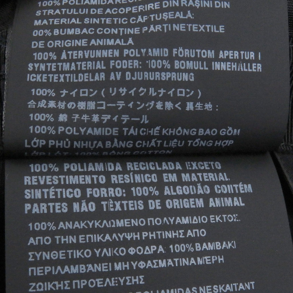 Prada 2 Hc350 re-nylon Triangle Logo Plate Bucket Hat Black — view 9