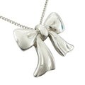 Tiffany & Co Ribbon Silver Necklace