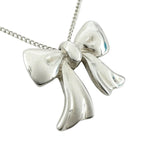 Tiffany & Co Ribbon Silver Necklace