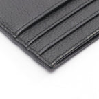 Dior Card Case CD Icon Holder Black Leather CD Lcon — view 6