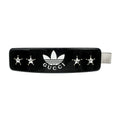 Gucci Adidas Collaboration Hair Clip Black Silver Color With Star