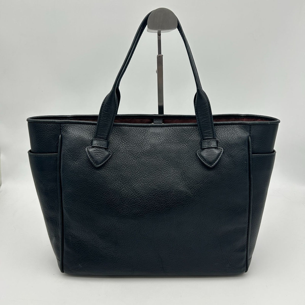 Loewe Tote Heritage Leather Black Daily Use Casual — view 2