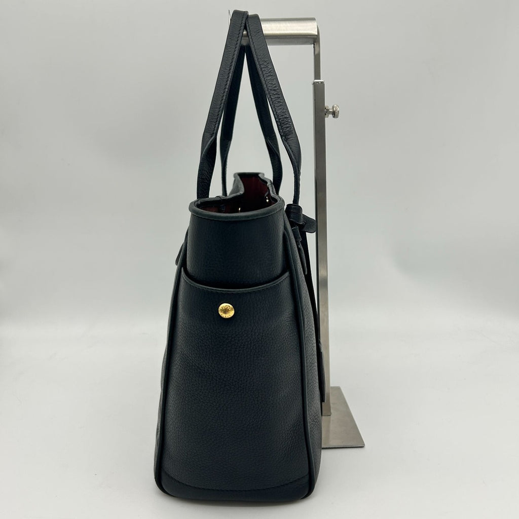 Loewe Tote Heritage Leather Black Daily Use Casual — view 3