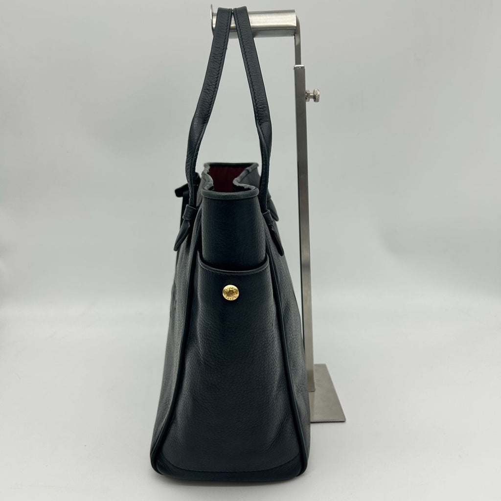Loewe Tote Heritage Leather Black Daily Use Casual — view 4