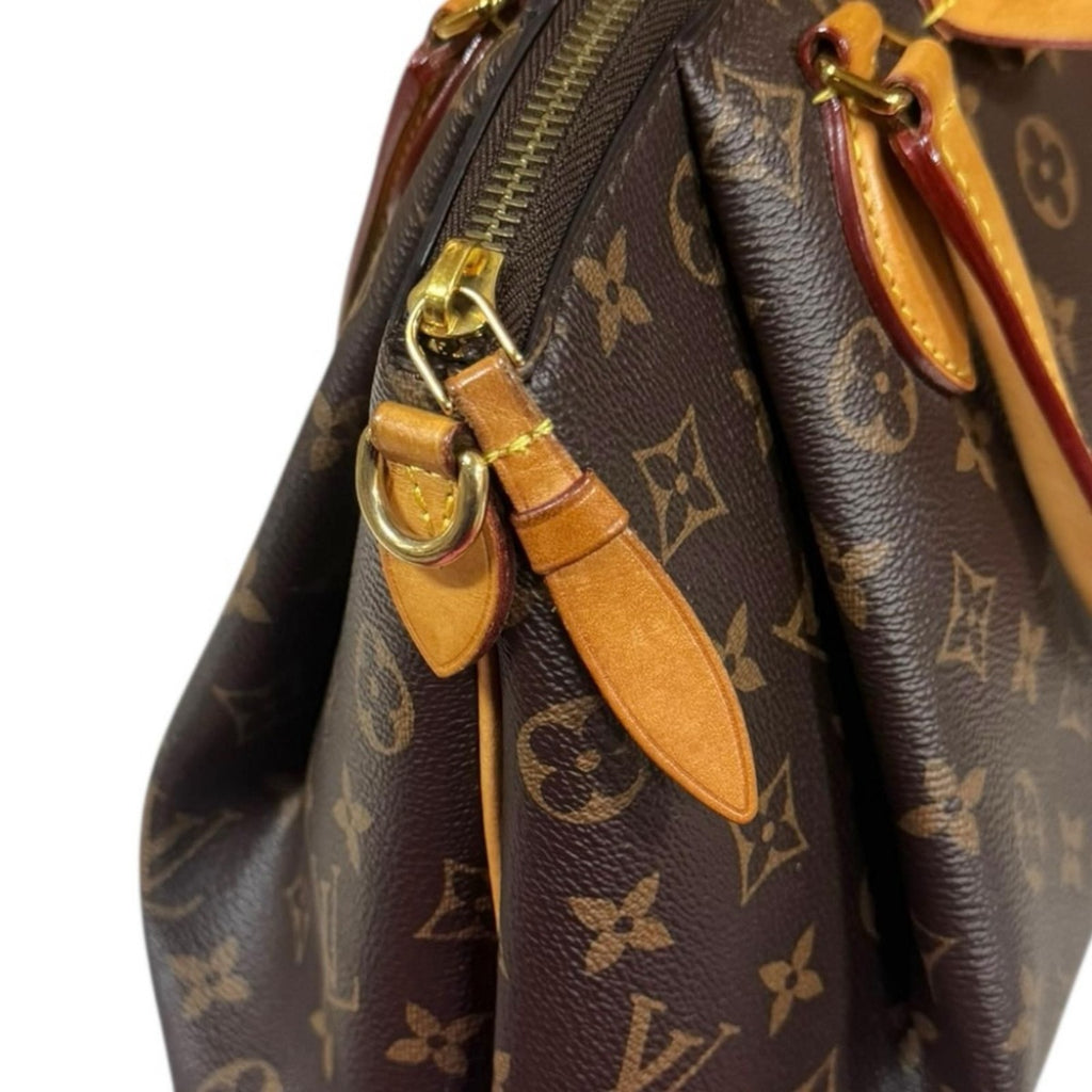 Louis Vuitton Rivoli PM Monogram Shoulder Bag Canvas Brown — view 8