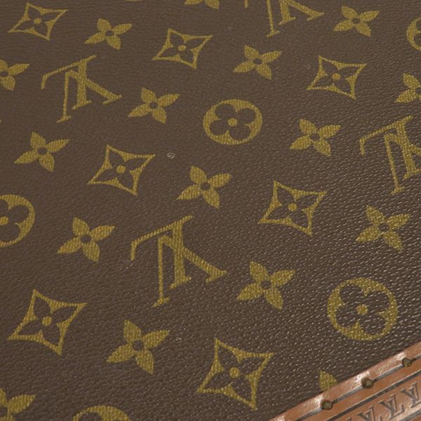 Louis Vuitton Trunk Bisten 55 Monogram Canvas Gold Hardware Brown — view 9