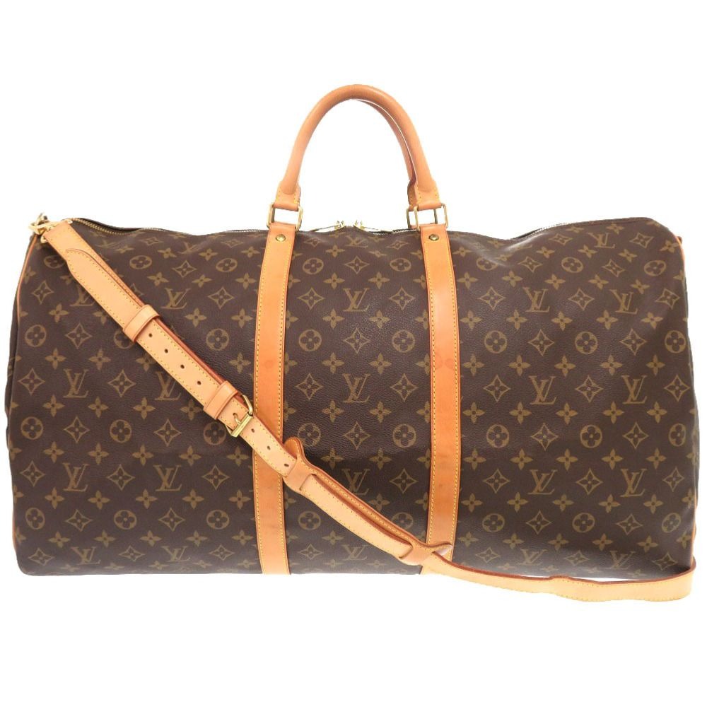Louis Vuitton Keepall Bandouliere 60 Monogram Boston Bag