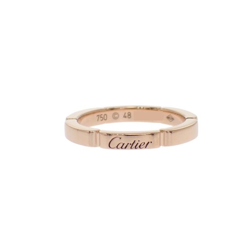 Cartier Maillon Panthere Ring 18K Pink Gold 48