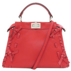 Fendi Peekaboo Mini 2-Way Handbag Calf