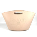 Gucci Handbag Bucket Bag Logo Laundry Rubber Beige