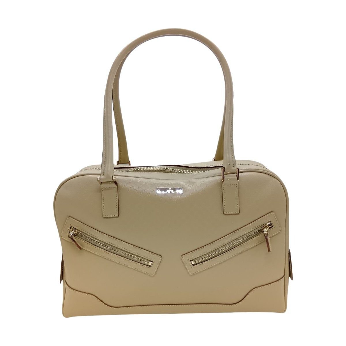 Gucci Micro GG Boston Bag 002 Beige