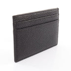 Celine Card Case Holder Espresso Leather — view 2