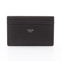 Celine Card Case Holder Espresso Leather
