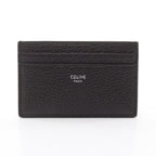 Celine Card Case Holder Espresso Leather
