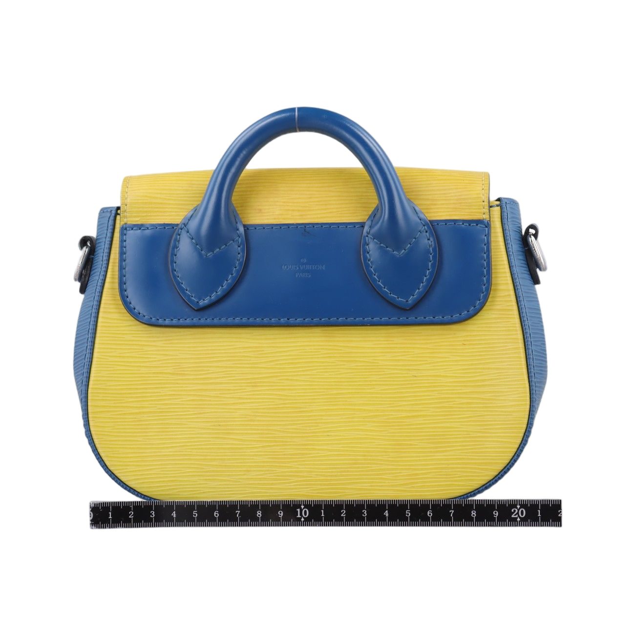 Louis Vuitton Eden PM Yellow Blue Epi Shoulder — view 2