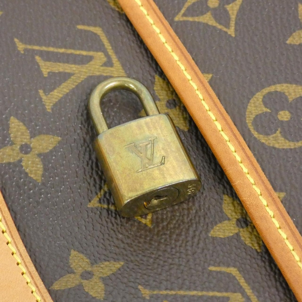 Louis Vuitton Monogram Bowling Vanity Bag — view 7