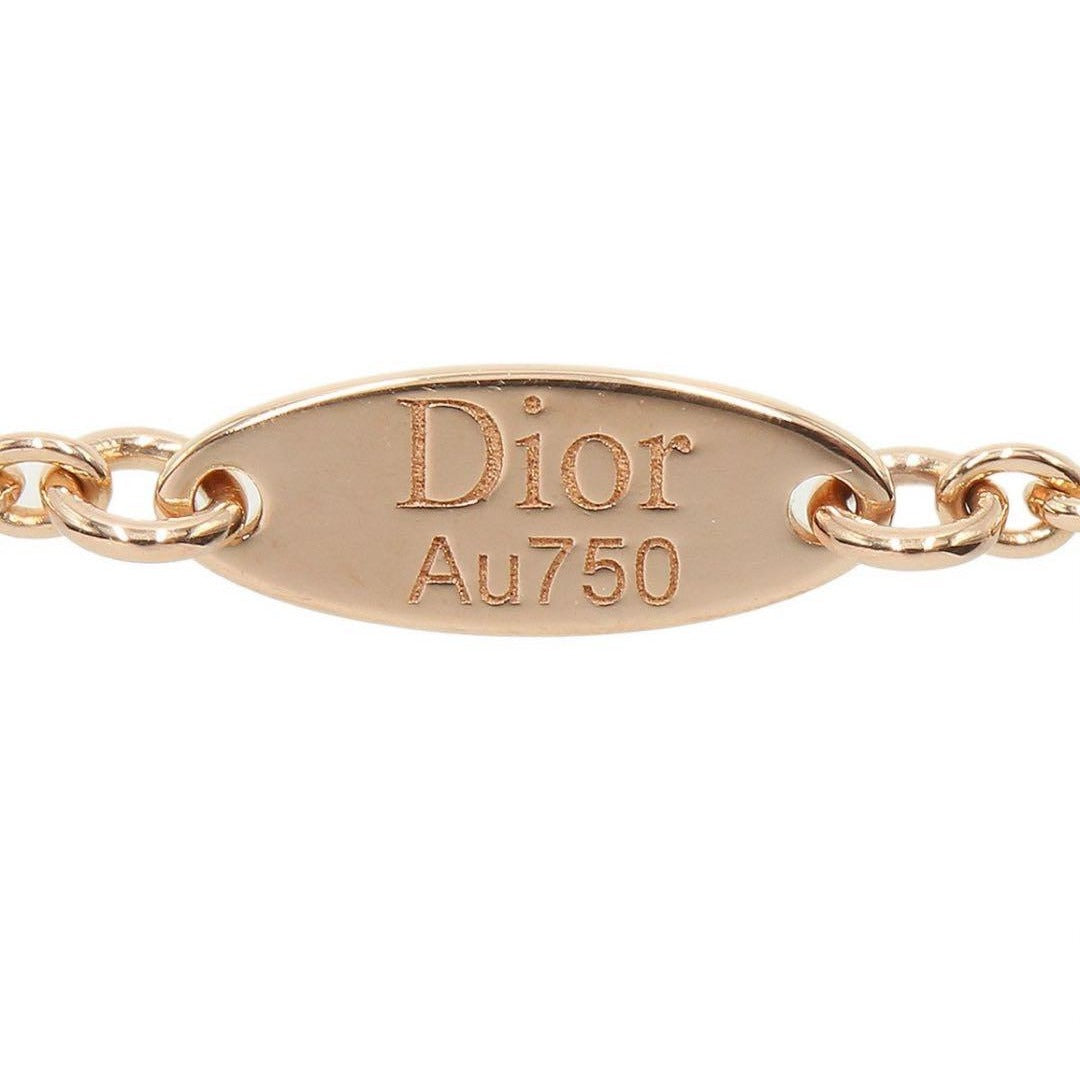 Christian Dior 18K Pink Goldx Diamond Rose Devant Bracelet — view 9
