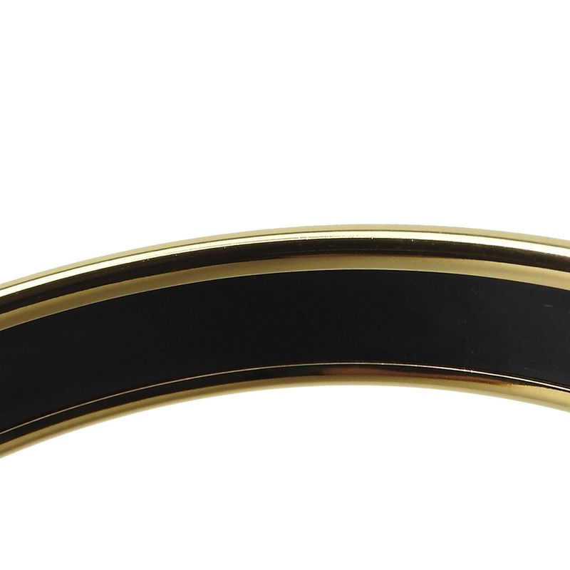 Hermes Bracelet Emile PM Metal Cloisonne Multicolor Gold Red Sailboat Engraved — view 9