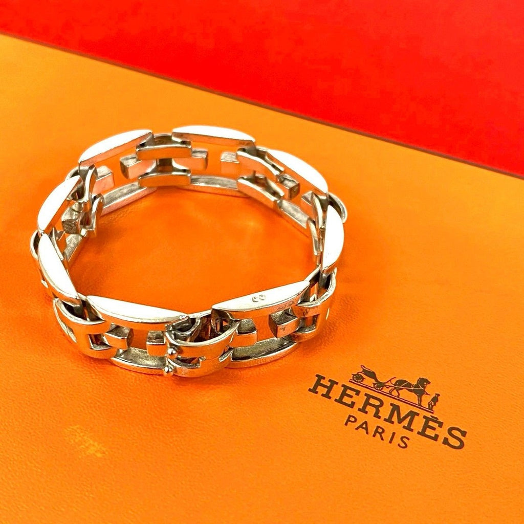 Hermes Motif Bracelet Bangle