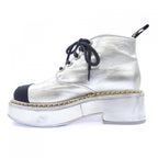 Chanel Boots Silver 37 — view 2