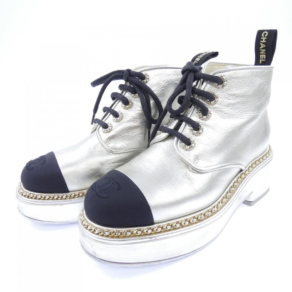 Chanel Boots Silver 37 — view 3