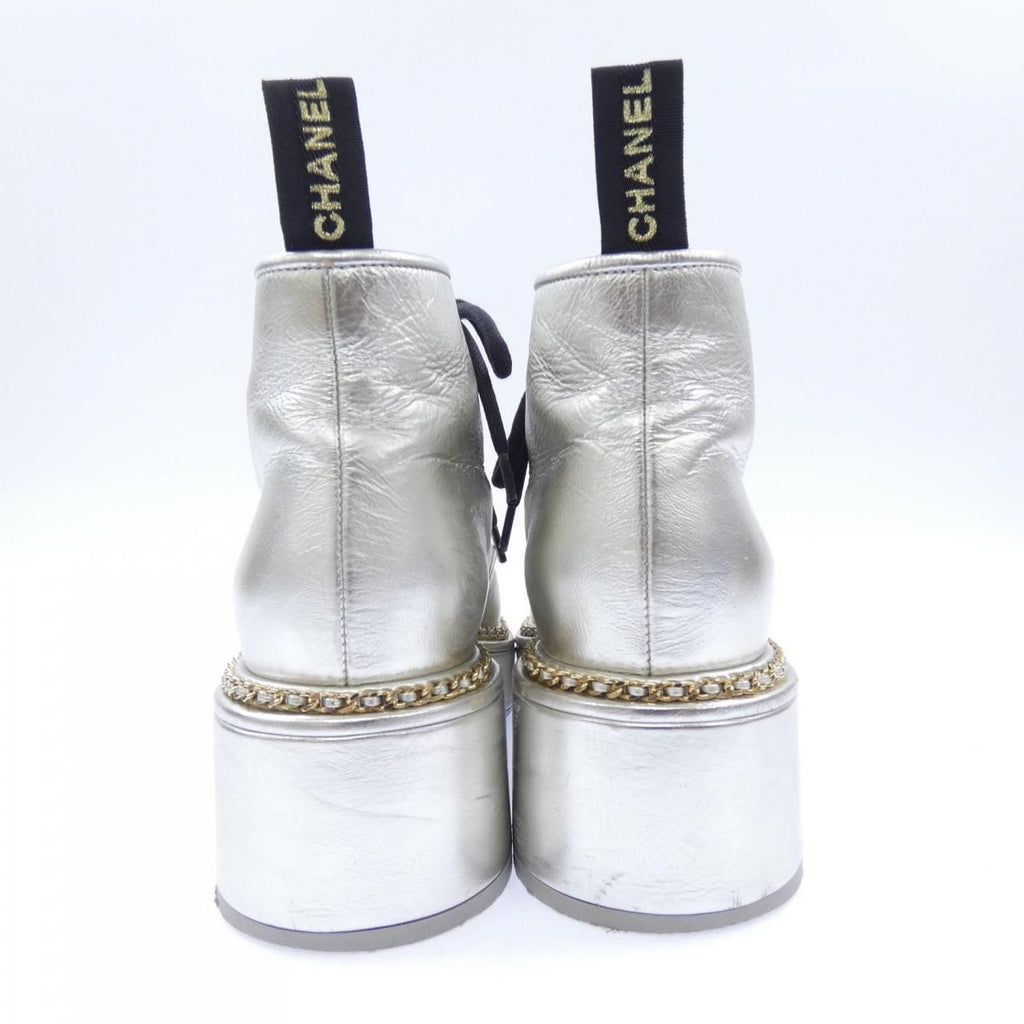Chanel Boots Silver 37 — view 5