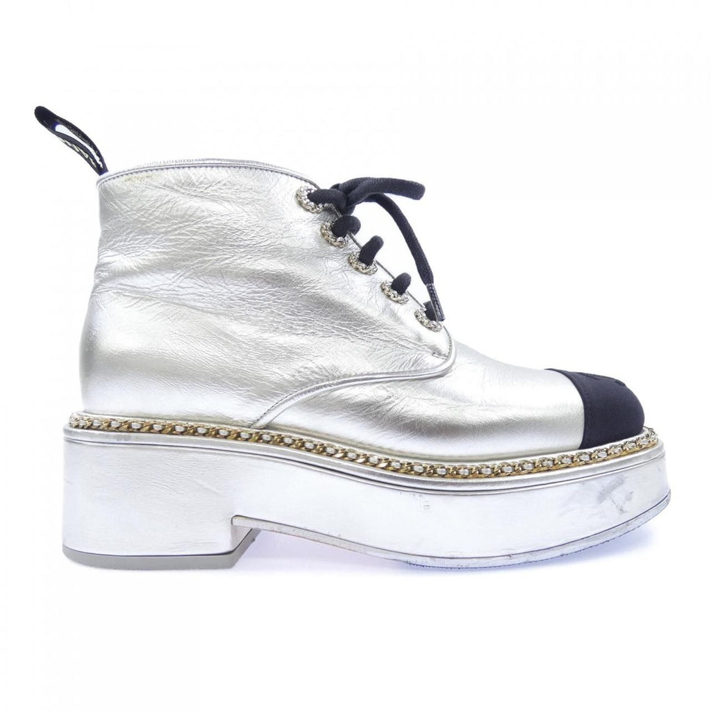 Chanel Boots Silver 37