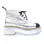 Chanel Boots Silver 37